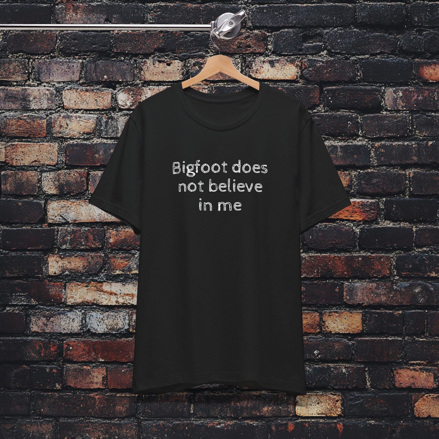 Bigfoot Unisex Tee - Sasquatch Believes in You Graphic Shirt