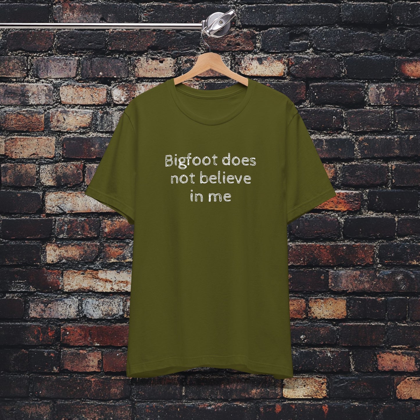 Bigfoot Unisex Tee - Sasquatch Believes in You Graphic Shirt